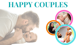 Baby joy ivf happy couples