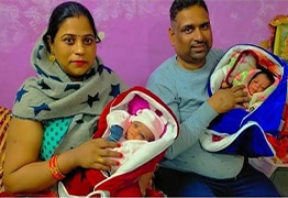 Madhuri & Gulshan Blessed with Baby Boy & Baby Girl