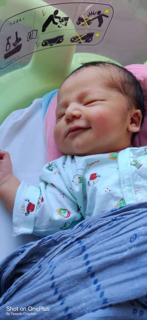 Jyoti & Deepak Blessed with a Baby girl