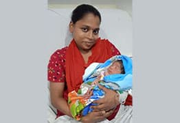 Pramila & Raju Blessed with a Baby Girl-min