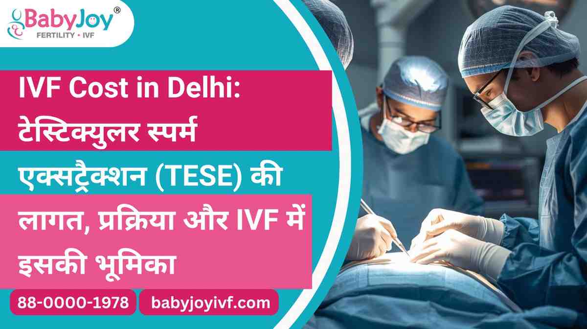 IVF Cost in Delhi: टेस्टिक्युलर स्पर्म एक्सट्रैक्शन (TESE) की लागत, प्रक्रिया और IVF में इसकी भूमिका