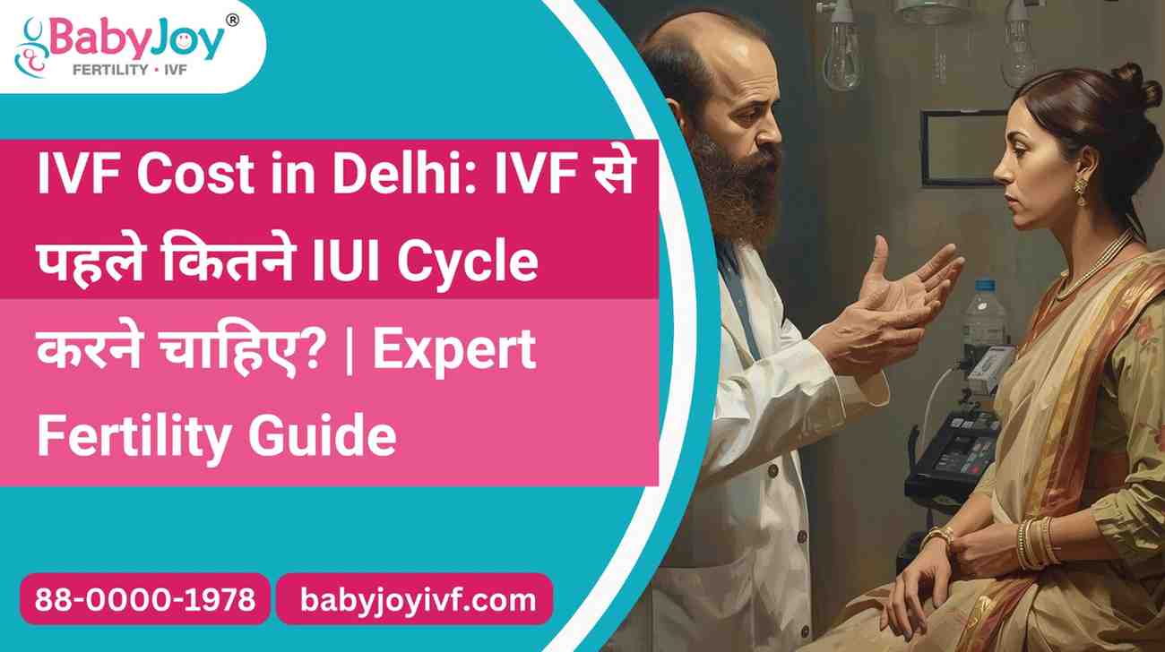 IVF Cost in Delhi: IVF से पहले कितने IUI Cycle करने चाहिए? | Expert Fertility Guide