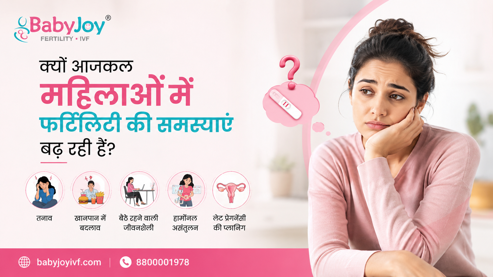 क्यों आजकल महिलाओं में फर्टिलिटी की समस्याएं बढ़ रही हैं