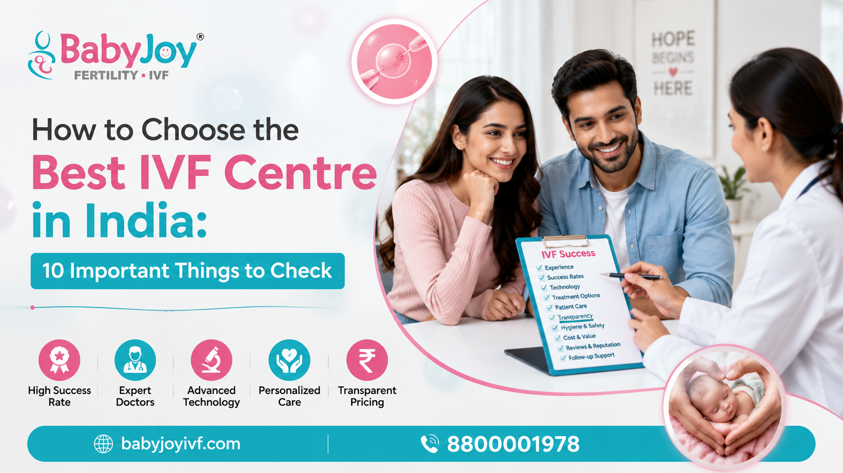 How to Choose the Best IVF Centre in India 10 Important Things to Check